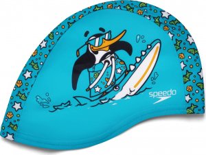 Speedo Czepek Pływacki Dziecięcy Printed Iuchima Azure Blue 2