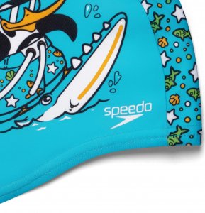 Speedo Czepek Pływacki Dziecięcy Printed Iuchima Azure Blue 3