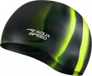 Aqua-Speed Czepek Pływacki Aqua Speed Bunt Black/Green 1