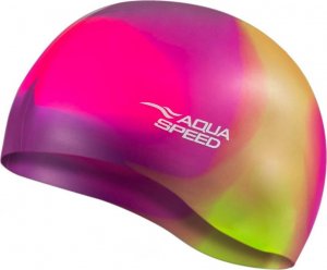 Aqua-Speed Czepek Pływacki Aqua Speed Bunt Pink/Yellow 1