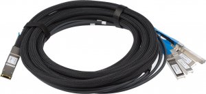 StarTech StarTech.com QSFP4SFP10C5 kabel sieciowy Czarny 5 m 2