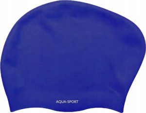 Aqua-Sport CZEPEK PŁYWACKI SILIKONOWY DŁUGIE WŁOSY NA BASEN 1
