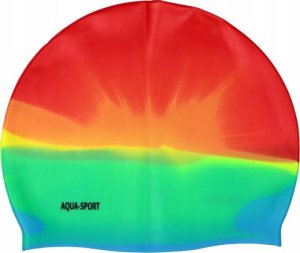 Aqua-Sport CZEPEK PŁYWACKI SILIKONOWY NA BASEN DO PŁYWANIA 1