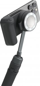 ShiftCam SnapGrip Creator Kit - 4w1 uchwyt do telefonu + statyw + lampa + powerbank czarna 2