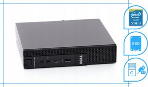 Komputer Dell Optiplex 3020m Tiny Intel Core i3 8GB DDR3 1000GB SSD Windows 10 Pro 3