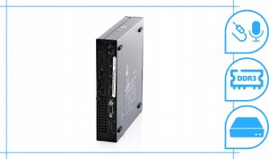 Komputer Dell Optiplex 3020m Tiny Intel Core i3 8GB DDR3 1000GB SSD Windows 10 Pro 4