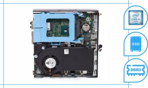 Komputer Dell Optiplex 3040 Tiny Intel Core i3 8GB DDR3 128GB SSD Windows 10 Pro 3