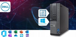 Komputer Dell Optiplex 790 Sff Intel Core i5 8GB DDR3 500GB HDD DVD Windows 10 Pro 9