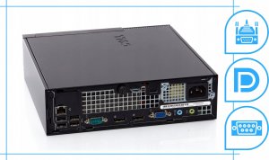 Komputer Dell Optiplex 9020 Usff Intel Core i5 16GB DDR3 128GB SSD DVD Windows 10 Pro 4