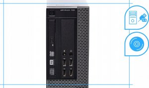 Komputer Dell Optiplex 790 Sff Intel Core i7 8GB DDR3 500GB HDD DVD Windows 10 Pro 3