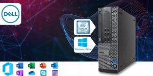 Komputer Dell Optiplex 790 Sff Intel Core i7 8GB DDR3 500GB HDD DVD Windows 10 Pro 9