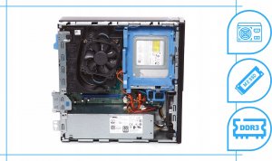 Komputer Dell Optiplex 5040 Sff Intel Core i5 16GB DDR3 1000GB SSD DVD Windows 10 Pro 5