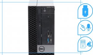 Komputer Dell Optiplex 7050 Sff Intel Core i5 8GB DDR4 1000GB SSD DVD Windows 10 Pro 4