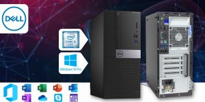Komputer Dell Optiplex 7040 Intel Core i5 16GB DDR4 756GB HDD + SSD DVD Windows 10 Pro 9