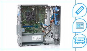 Komputer Dell Optiplex 5060 Tower Intel Core i5 16GB DDR4 1000GB SSD DVD Windows 11 Pro 4