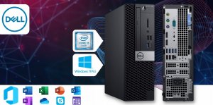 Komputer Dell Optiplex 7060 Sff Intel Core i5 16GB DDR4 256GB SSD DVD Windows 11 Pro 10