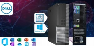 Komputer Dell Optiplex 7020 Sff Intel Core i5 8GB DDR3 120GB SSD Windows 10 Pro 9