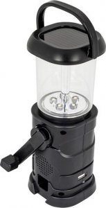 Home Life SOLARNA LAMPA TURYSTYCZNA LED Z DYNAMEM I RADIEM 2w1 2