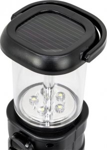 Home Life SOLARNA LAMPA TURYSTYCZNA LED Z DYNAMEM I RADIEM 2w1 4