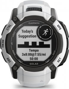 Zegarek sportowy Garmin Instinct 2X Solar Biały  (010-02805-04) 6