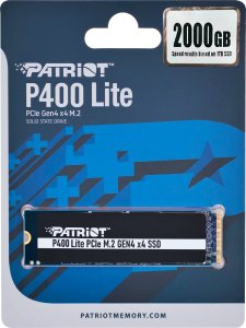 Dysk SSD Patriot P400 Lite 2TB M.2 2280 PCI-E x4 Gen4 NVMe (P400LP2KGM28H) 2