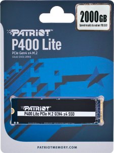 Dysk SSD Patriot P400 Lite 2TB M.2 2280 PCI-E x4 Gen4 NVMe (P400LP2KGM28H) 8