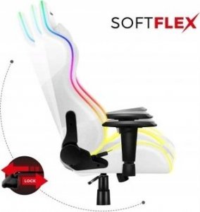 Fotel Huzaro Force 6.2 White RGB 8