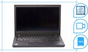 Laptop Lenovo Thinkpad T470 Intel Core i5 8GB DDR4 1000GB SSD Windows 10 Pro 14" 3