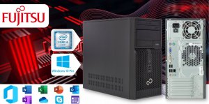 Komputer Fujitsu Esprimo P400 Tower Intel Core i5 8GB DDR3 256GB SSD DVD Windows 10 Pro 9