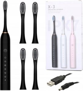 Szczoteczka ZeeTech X-3 Czarna 2