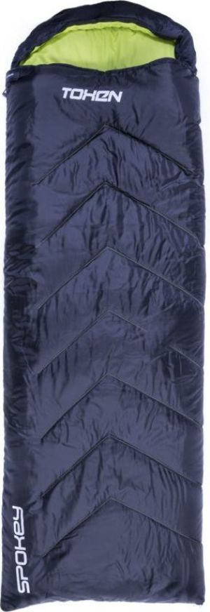 Spokey Śpiwór mumia Toxen II czarny 220x75 (839648) 2