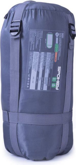 Spokey Śpiwór mumia Toxen II czarny 220x75 (839648) 3