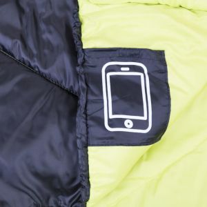 Spokey Śpiwór mumia Toxen II czarny 220x75 (839648) 4