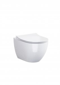 Miska WC Cersanit Miska zawieszana Urban Harmony Clean On +  deska Slim Duroplast (K701-256) 4