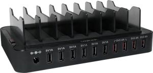 Ładowarka LogiLink Universal 10x USB-A 2.4 A (PA0141) 1