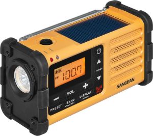 Radio Sangean Sangean MMR-88 DAB+ yellow Emergency/Crank/Solar Radio (MMR-88DAB+) - 297369 4