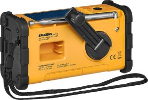 Radio Sangean Sangean MMR-88 DAB+ yellow Emergency/Crank/Solar Radio (MMR-88DAB+) - 297369 7