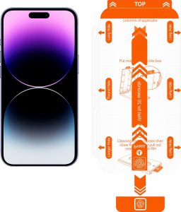 Mobile Origin Szkło ochronne z aplikatorem iPhone 14 Pro Max , 2 szt 7