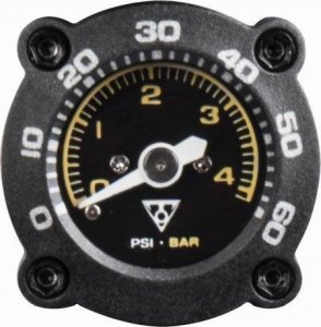 Topeak Pompka ręczna Topeak Mountain DA G, dual action , manometr 4