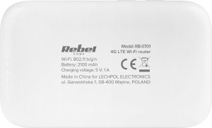 Modem Rebel REBEL MODEM-MIFI ROUTER 4G LTE 5