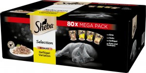 Sheba Sheba Selection Drobiowe Smaki w sosie 80x85g 1