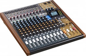 Tascam Tascam Model 16 - 14-kanałowy mikser analogowy z 16-ścieżkowym, cyfrowym rejestratorem 1