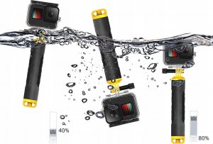 Telesin Uchwyt wypornościowy Telesin do kamer sportowych gumowy (GP-MNP-300-YL) 3