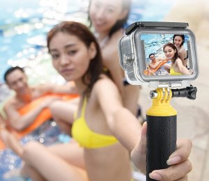 Telesin Uchwyt wypornościowy Telesin do kamer sportowych gumowy (GP-MNP-300-YL) 5