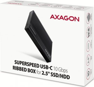 Kieszeń Axagon EE25-GTR Obudowa zewnętrzna aluminiowa USB3.2 Gen 2 - SATA 6G 2.5\' SSD/HDD 8