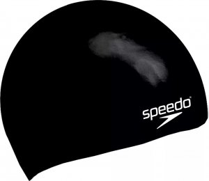 Speedo Czepek Pływacki Dziecięcy Speedo Plain Moulded Black 1