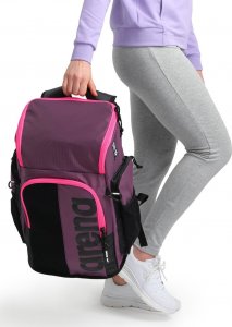 Arena Plecak Sportowy + Worek Arena Spiky III Pink/Black 45L 11
