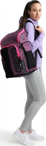 Arena Plecak Sportowy + Worek Arena Spiky III Pink/Black 45L 10