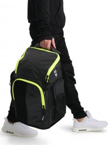 Arena Plecak Sportowy + Worek Arena Spiky III Yellow/Black 45L 10