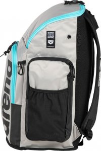 Arena Plecak Sportowy + Worek Arena Spiky III Silver/Black 45L 4